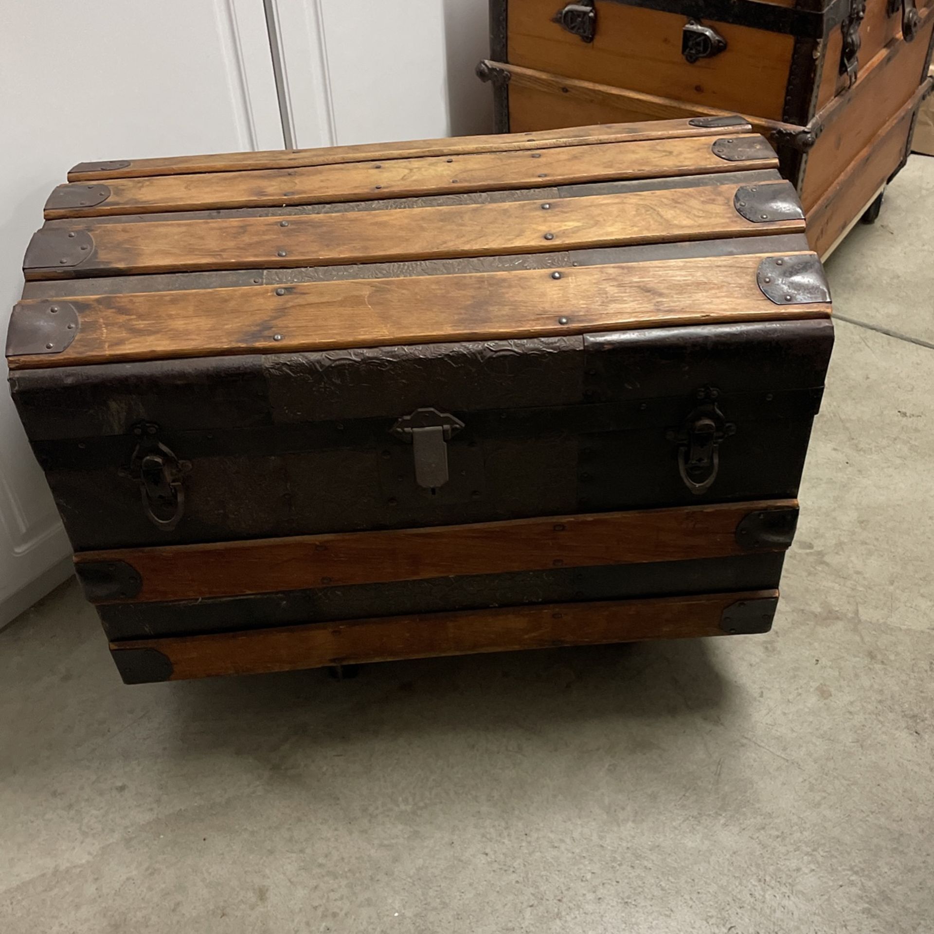 Antique Steamer Trunk