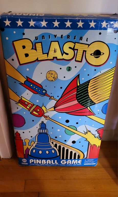 Vintage Schylling Blasto Pinball Tabletop Game