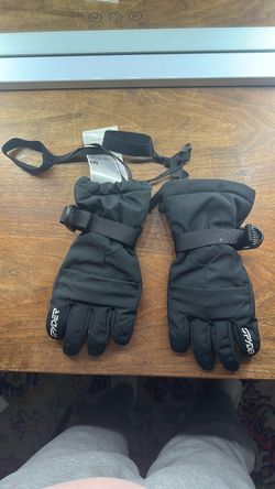 Spyder Black Ski Gloves