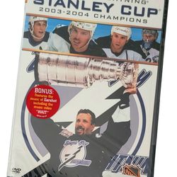 Tampa Bay Lightning Stanley Cup DVD 2003-2004 Champions Hockey Sports