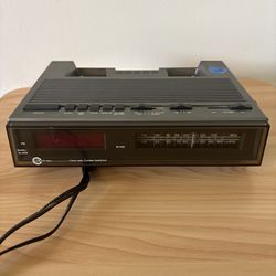 Carlton Vintage 7808A Alarm Clock AM/FM Cordless Telephone Mint (NO Telephone)