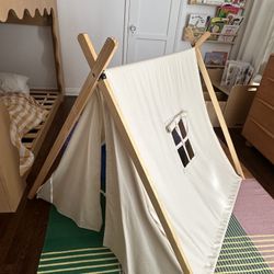 Collapsible Kids Canvas Tent