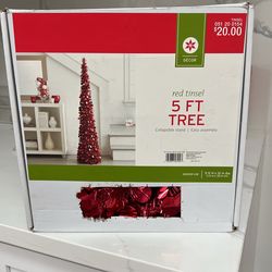 Red Christmas Tree