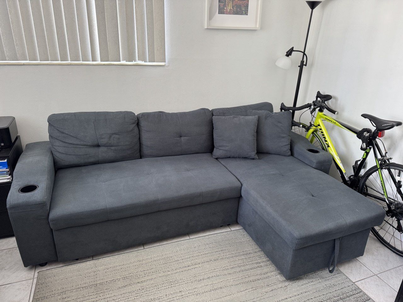 L-Shaped Sofa Bed