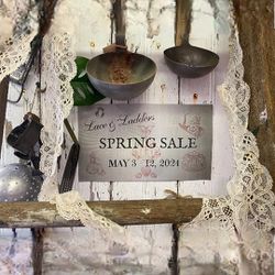 Lace And Ladders Spring Sale.