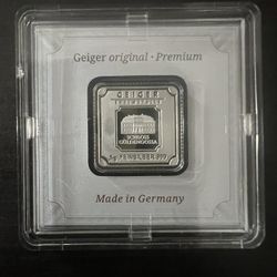 5 Gram Geiger Silver In Assay 
