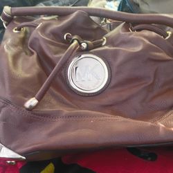 Brown Mk Purse