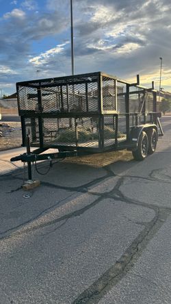 Landscaping trailer