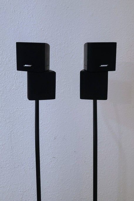 BOSE Jewel Double Cube Speakers w/Original Stands