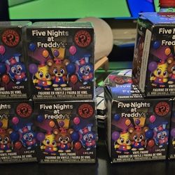 Five Nights At Freddy's Funko Mystery Minis Qty:7
