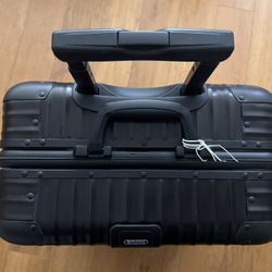 New WithTags Rimowa Luggage Topas Stealth Cabin Multiwheel Suitcase