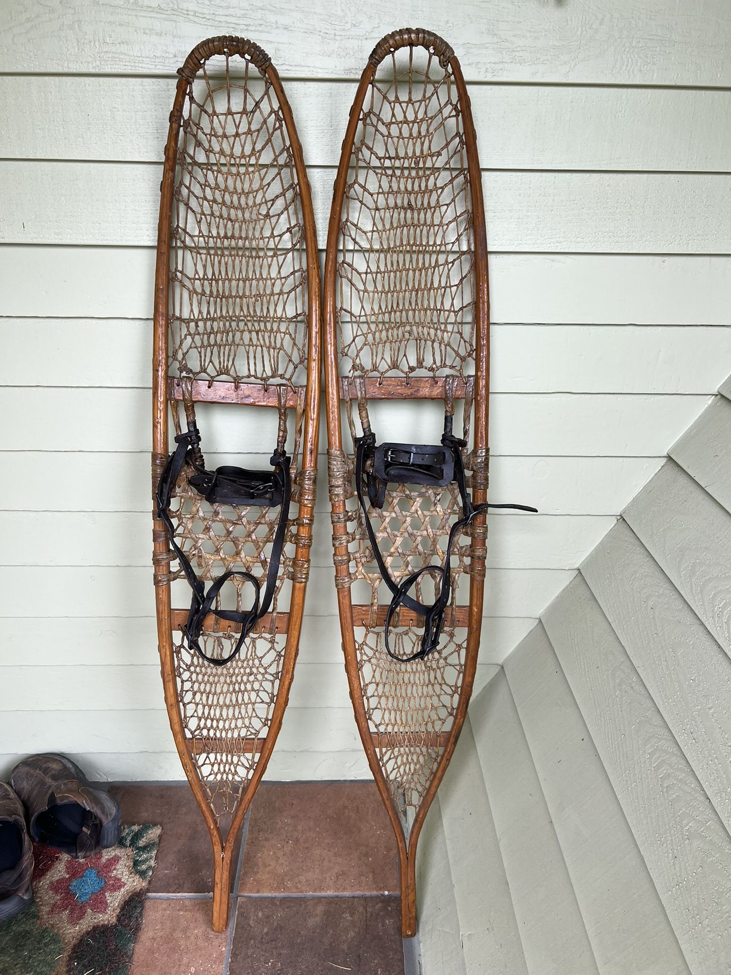 Vintage Lund Snow Shoes
