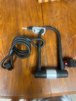 Bell U-Lock Bike Lock with Cable and Keys