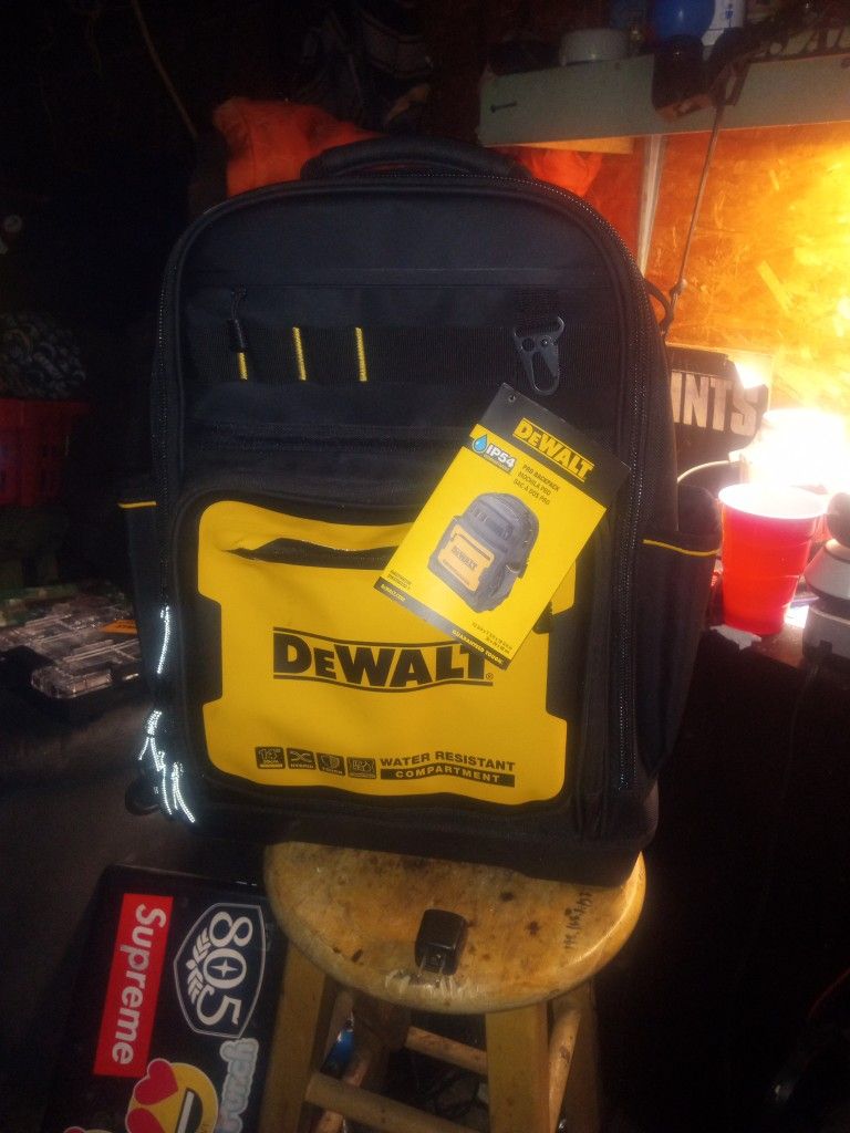 Brand New DeWalt Backpack 