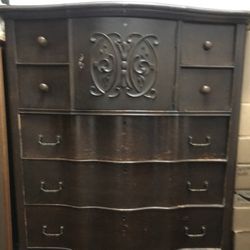 Antique Wooden Bureau