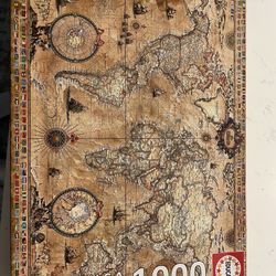Map Puzzle 1000 Pcs 