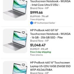 Ho Pro Book 460 G11 