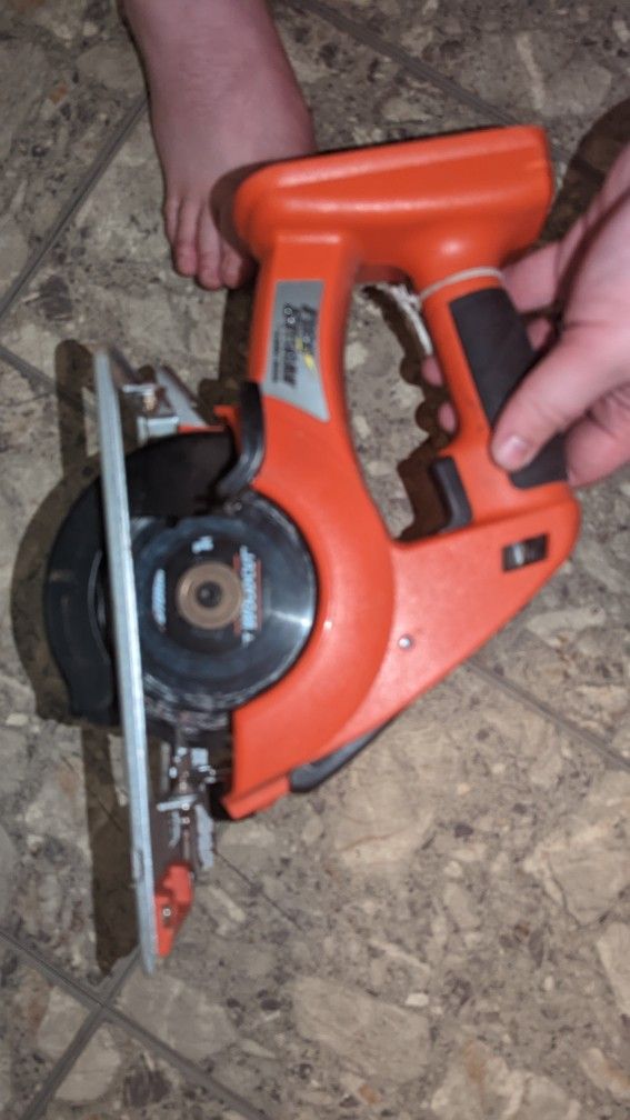 Set Of Black And Decker Firestorm Power Tools