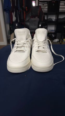 Size 14 Adidas CloudFoam Supers postmove All White