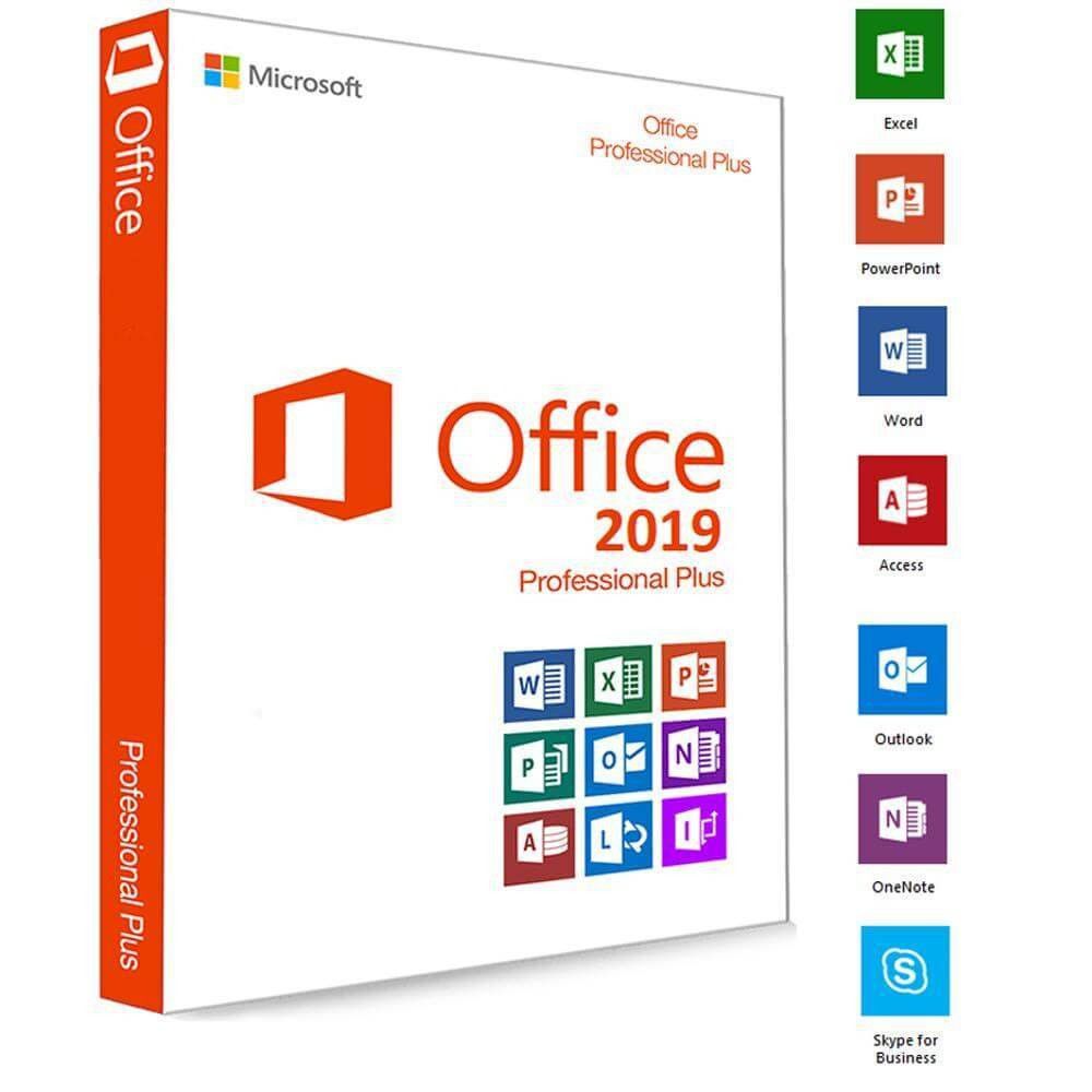 Microsoft Office 2019 Professional For windows or Mac Activated for life