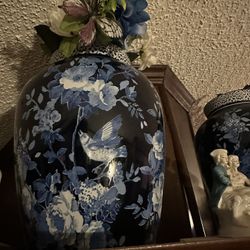 3 Chino Vases 19” Tall