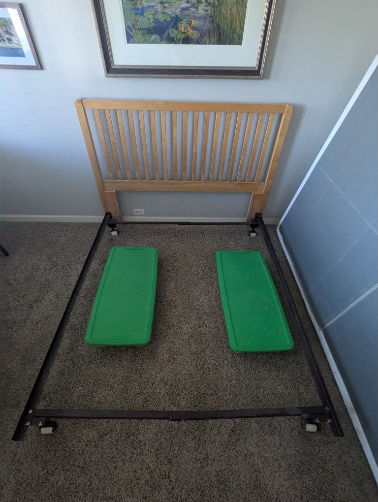 Queen bed frame