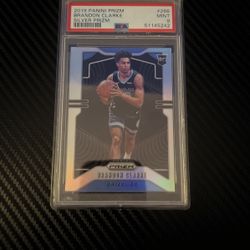 PSA 9 BRANDON CLARKE SILVER PRIZM No.266