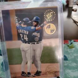 Milwaukee Brewers Greg Vaughn 1995 Topps Stadium Club Members Only Virtual Best Seat In The House Parallel Baseball Card 