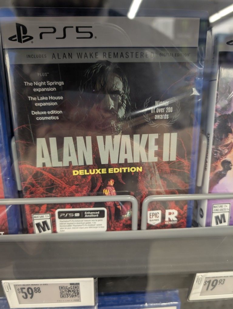 Alan Wake II Deluxe Edition Ps5 Pro Enhanced Edition