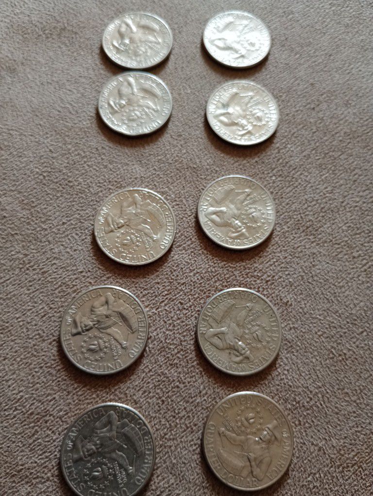 10 Drummer Boy Quarters  4 With D Mark 6 With Out Any Mark Make Me A Offer 