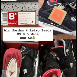 Air Jordan 4 Breds