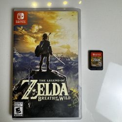 The Legend Of Zelda Breath Of The Wild Nintendo Switch Game