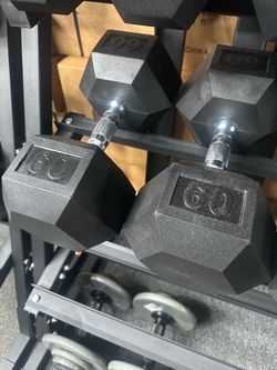 60lbs dumbbells