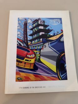 2010 17th Brickyard 400 Official Program NASCAR Plus Two Unused Scorecards