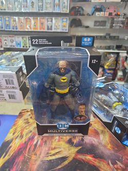 DC Multiverse McFarlane PLATINUM Edition Dr. Hugo Strange as Batman NEW