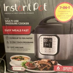 Instant Pot NEW Duo 6 QT Pressure Cooker (IP-DUO60) SEALED