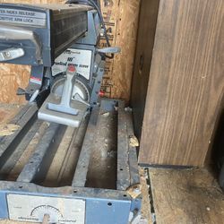 10” radial arm saw 