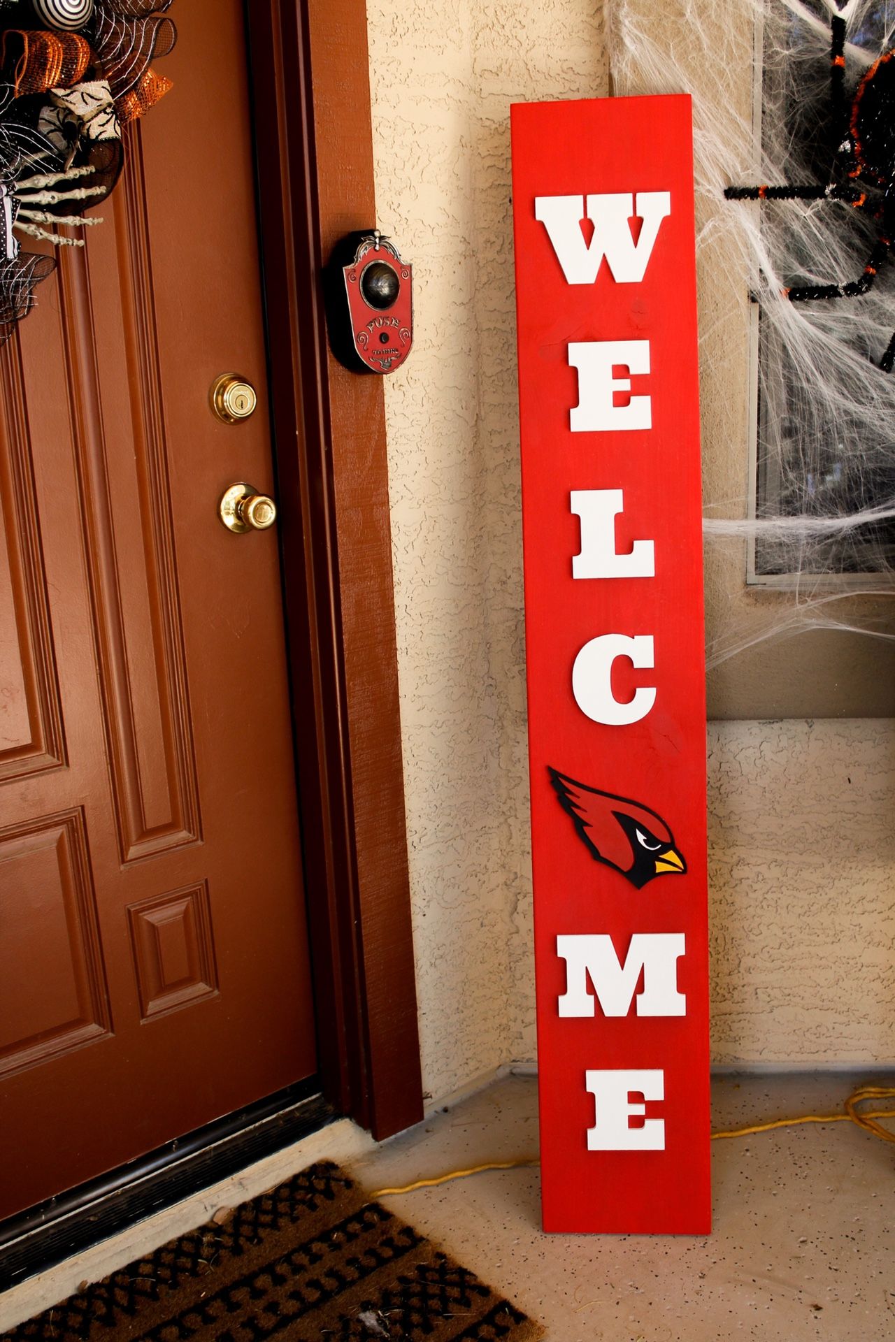 Az Cardinals Welcome Sign