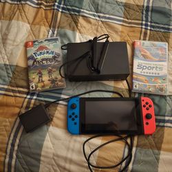 Nintendo switch and games