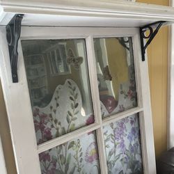 Vintage Window Shelf/rack