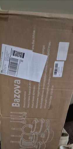 Bazova pot and pans 25 piece set