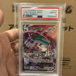 Silver Tempest Rayquaza Psa 10