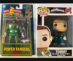 Tommy Mighty Morphing Power Rangers Action Figures Funko Pop