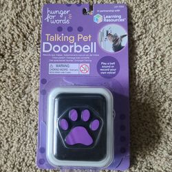 Talking Pet Doorbell for Dogs