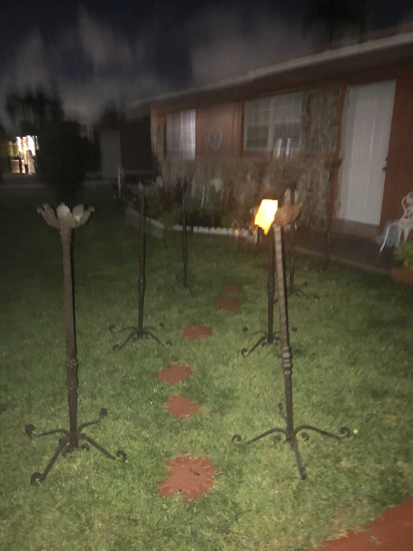 Cast Iron Candle Post For Houses And Wedding And Events The Price Shown Is For Complete Set Prices Vary On How Many U Want 