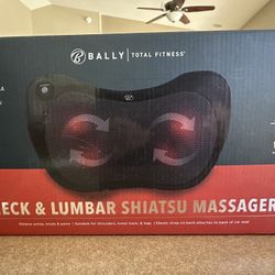 Bally heated neck and lumbar shiatsu massager