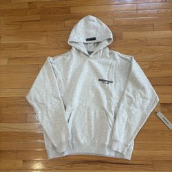 Light Oatmeal Essentials Hoodie
