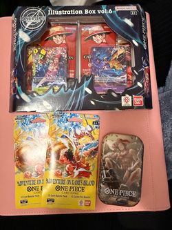 One Piece Card Game Bundle – Illustration Box Vol.6 + More