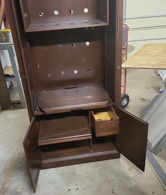Hand Crafted Entertainment Stand