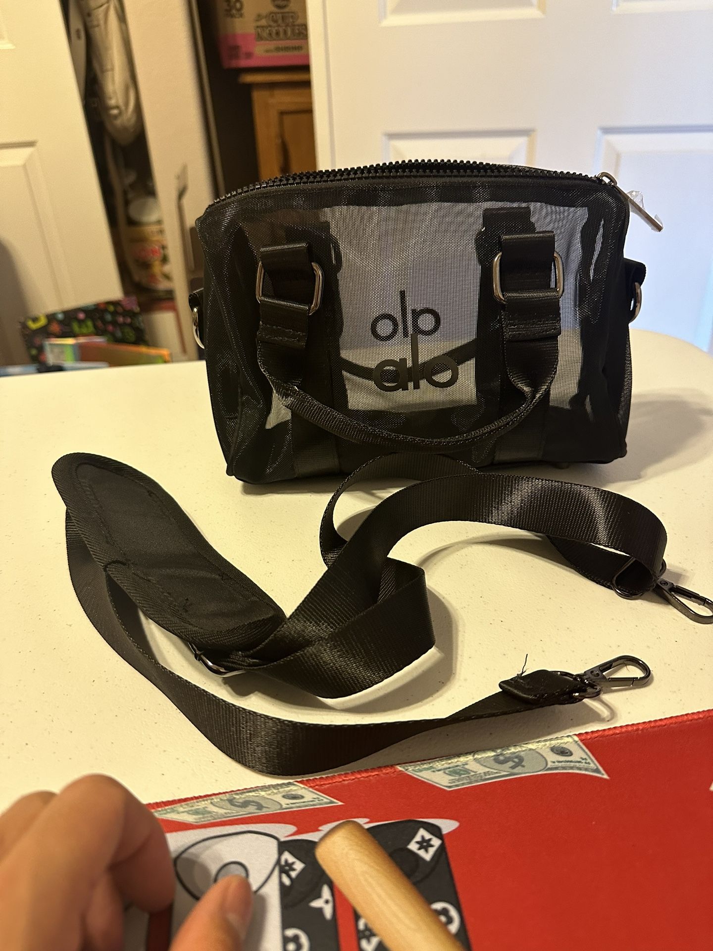 トートバッグ [Alo Yoga] Mini Sheer Duffle ALO Mini Sheer Duffle | eBay